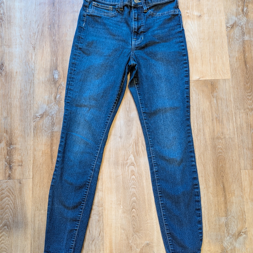 GAP Women's Dark Blue Skinny Jeans